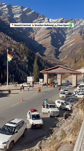 32K views · 1.4K reactions | MANALI CURRENT WEATHER || SNOW LOCATION || 08 NOVEMBER #ataltunnel #manali #snow #weather #update | Manali Packages | Facebook