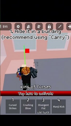 how to hide the Dummy in JJS #jjk #jjs #jujutsukaisen #roblox