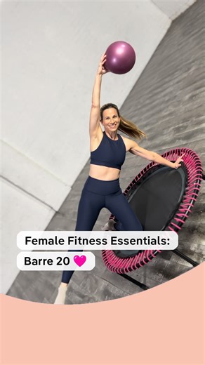 3.3K views · 32 reactions | The Barre 20 Series is live on bellicon+ - a graceful blend of ballet-inspired movement, strength, and flow, all on your bellicon. Just 20 minutes to feel more balanced, confident, and beautifully alive in your body. Roll out your bellicon, hit play, and let’s move.  ⭐ Linked here to watch: https://bit.ly/Barre20 #bellicon #Barre20 #barreworkout #rebounderworkout #lowimpactfitness #feelstrong #feelbalanced | bellicon | Facebook