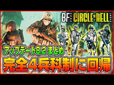 【まとめ】武器も4兵科で制限! 旧BF仕様に回帰! アップデート8.2 パッチノート翻訳【BF2042/Battlefield 2042】