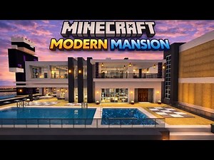 Minecraft Modern Mansion Tour 🔥 Luxury Build & Interior!