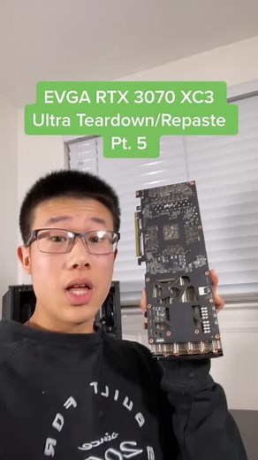 EVGA RTX 3070 XC3 Ultra Teardown/Repaste Pt. 5
