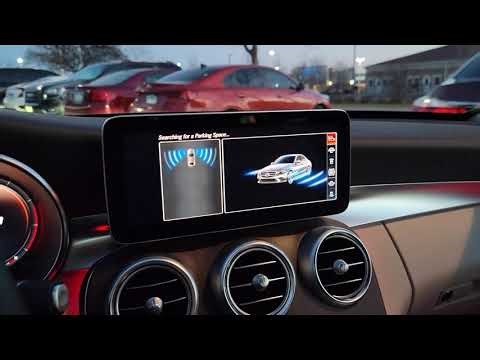 2021 Mercedes-Benz C300 Self-Parking System Demo