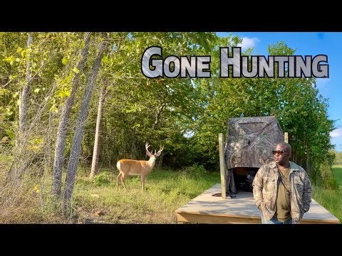 We Built the BEST Hunting Blind Stand DEEP in the Woods