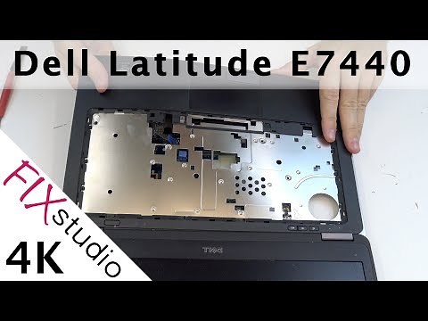 Dell Latitude E7440 - disassemble [4K]