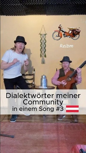 Dialect song with your words 🙂 with a contribution from @Lavender_Louis #dialect #austria #koflamusi
