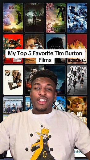 5.9K views · 33 reactions | My Top 5 Favorite Tim Burton Films #timburton | Brycejv | Facebook