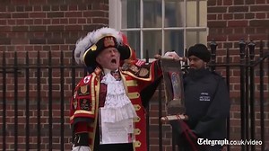 Great footage of a Town Crier making the Royal Baby announcement. (Video courtesy of APTN) | The Telegraph