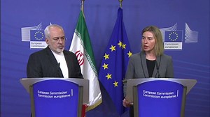 18K views · 556 reactions | It is a pleasure for me to officially welcome Foreign Minister Javad Zarif here in Brussels for his first official bilateral visit to the European Union #Iran | Federica Mogherini | Facebook