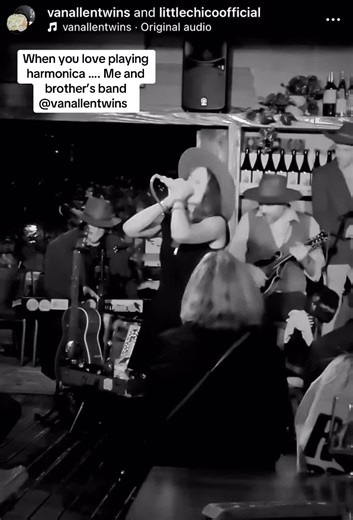 Our first night playing in LA county! First 2 and last song in this video are clips of original songs I wrote. Check out or band Van Allen Twins #dreavanallen #harmonica #womeninmusic #bluesmusic #americanamusic #countrymusic #bluegrassmusic #bluesgrassmusic #vanallentwins #femalemusician #bluesmusicians @vanallentwins