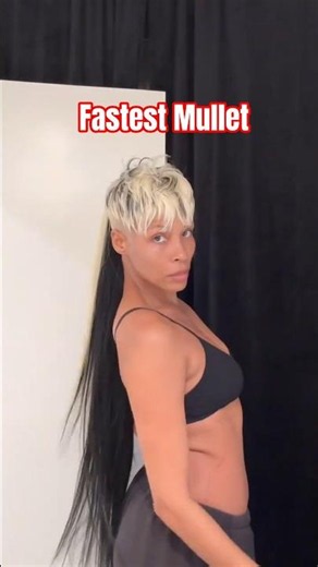 How To Do Mullet Mohawk Quick Weave | Easy Install Tutorial #trendinghairstyles
