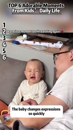 Ranking The Top 6 Cutest Baby Responses Ever