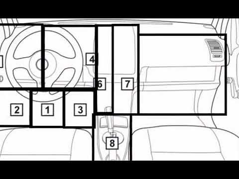 Ford Cougar 1998 08 2001 12 Diagnostic Obd Port Connector Socket Location Obd2 Dlc Data Link 485