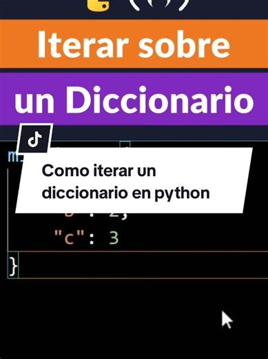Python: Iterar Diccionarios Fácilmente