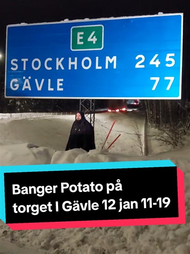 Gävle! Måndag 11-19 Banger Potato kommer stå på torget och sälja färsk bakade bakpotatisar! I vår meny finns mjölk, gluten- och laktosfritt val. Varmt välkomna!