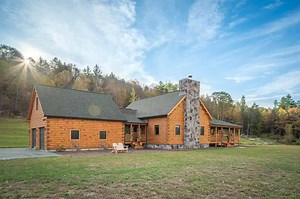 1.6K views · 82 reactions | This charming 3 bedroom, 2 bathroom 1,376 sq ft ranch from Coventry Log Homes offers easy contemporary living. The deck/entryway along with the many windows greatly adds to the open feel of the home by bringing in lots of natural light. See more here: https://coventryloghomes.com/floorplan/craftsman-style/deerfield/ | Log Home Living | Facebook
