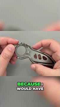 What Are The Strangest Folding Knives You've Ever Seen?! 💯🤯 CRKT Daktyl Slide Lock #shorts