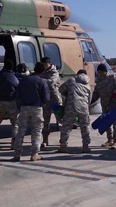 Dr. Sanjay Gupta joins a helicopter mission delivering aid to survivors in Turkey's Hatay Province, the epicenter of an earthquake that killed more than more than 42,000 people. | CNN International