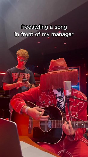 950 reactions · 54 shares | his face when I pull out the harmonica  Pre-save THE MAN BEHIND THE MASK. out this Friday 9/26 | Red Leather | Facebook