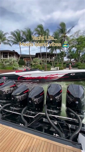 🥉 Yacht Life Meets Island Vibes 🌴 | Cigarette Powerboat