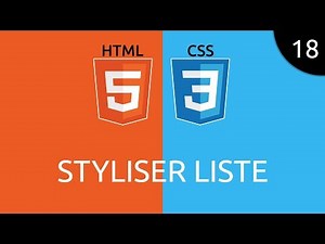 HTML/CSS #18 - styliser liste