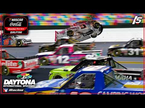 Coke Series Qualifying - Round 1 Daytona - iRacing NASCAR Gameplay