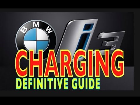 BMW i3 CHARGING --- Complete Instructions & BMW Connected App - 2017 UPDATED (4K)