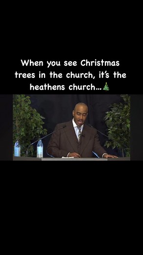 WHEN YOU SEE THE CHRISTMAS TREES IN THE CHURCH, IT’S THE HEATHENS CHURCH…🎄 Watch this full message on YouTube to escape HELL: https://www.youtube.com/live/cGYx4XFTlVw?si=9VWQL4P7AYow067F | Sthembiso Zondi