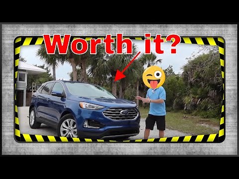 2022 Ford EDGE TITANIUM AWD - Review And TEST DRIVE - Is It Worth 45K ?? - Come Along And See!