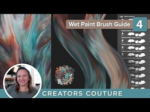 How to sample colors from Photos and Images using the Photoshop Wet Paint Mixer Brush Technique