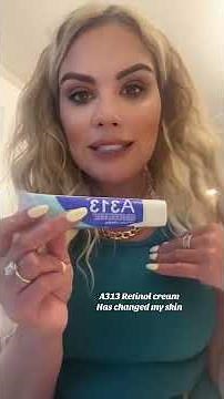 A313 Retinol cream review #a313 #skincare #skincareroutine #skincretips