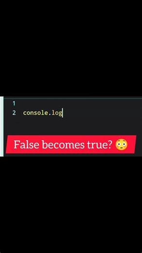 false == "0" 😱 | JavaScript Shocked Again #shorts #javascript #codingwithpk #youtubeshorts #coding