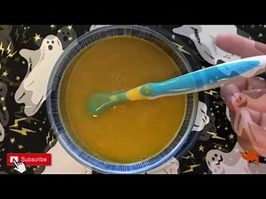 Pumpkin Purees for Babies | Stage 1- homemade baby food recipe | 6+ Baby Food