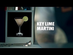 KEY LIME MARTINI DRINK RECIPE - HOW TO MIX