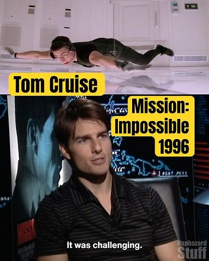 Tom Cruise Talks Mission Impossible, 1996