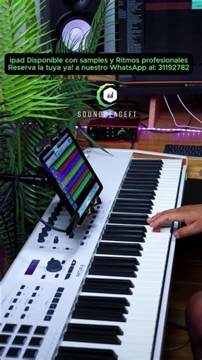 iPad Disponibles con más de 2000 Samples y más de 100 Ritmos Profesionales, a un Precio de Oferta!✅