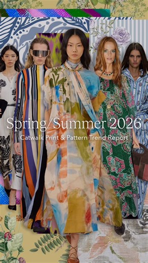 Patternbank on Instagram: "Spring/Summer 2026 Print & Pattern Trends Discover the top print and pattern trends from New York, London, Paris, and Milan. A must-have for brands and designers ready to stay ahead. Explore the free report and shop the designs. Link in bio or visit Patternbank Our team has carefully analyzed the designer collections to curate the six strongest print trends for Spring/Summer 2026. . . . #patternbank #patternlover #newonpatternbank #printdesign #printsforsale #printtren