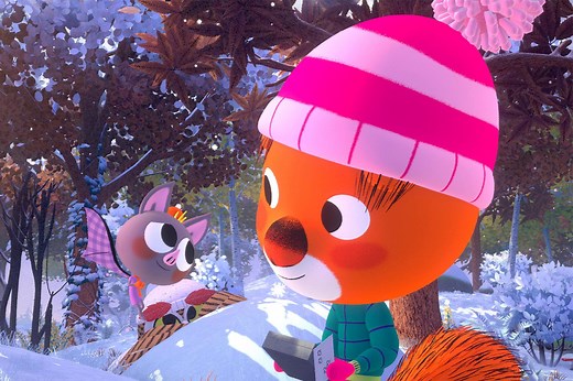 Film pour enfants : “L’Hiver d’Edmond et Lucy”, la nature en manteau blanc