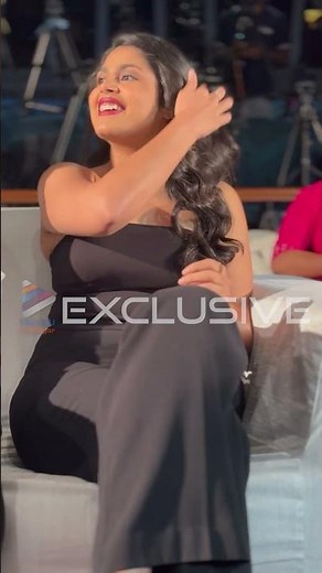 బ్లాక్ అవుట్ ఫిట్ తో హైదరాబాద్ ఈవెంట్ లో మెరిసిన ఫరియా అబ్దుల్లా 🖤 | #FariaAbdullah | #Shorts | TFN