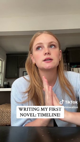 Timeline of Writing My First Novel in One Year