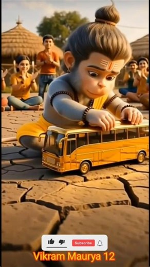 🚩Hanuman Ji Vs the📿Demon: Bus🙏challenge!🚎 #browse Hanuman Ji#training shorts video 🔥viral facts🚀