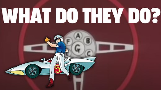 Finally, Here's A Guide To Those Buttons On Speed Racer's Mach 5 Steering Wheel - Jalopnik