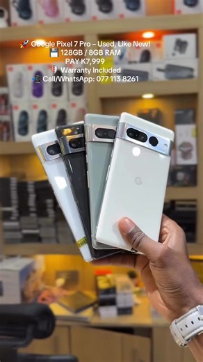 🚀 Google Pixel 7 Pro – Used, Like New! 💾 128GB / 8GB RAM 💾 256GB / 8GB RAM 🎁 Free Cover & Glass 🛡️ Warranty Included 📲 Call/WhatsApp: 077 113 8261 ✨ Don’t wait — upgrade your phone today! #GooglePixel7Pro #TechDeals #FreeAccessories #WhatsAppSales #viraltech