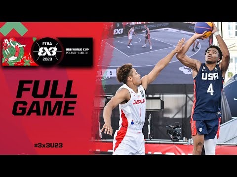 Japan 🇯🇵 vs United States 🇺🇸 | Men | Full Game | FIBA 3x3 U23 World Cup 2023 | 3x3 Basketball