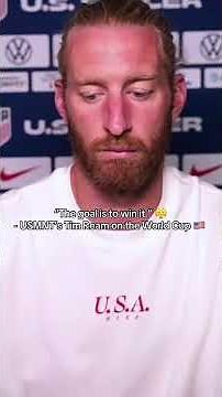 USMNT's Captain Tim Ream tells Julie Foudy what a successful World Cup looks like for his squad ⚽️