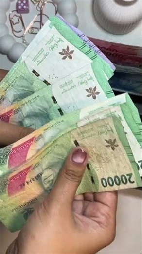 ASMR Cash Count | APRIL W3 | Rp 1.745 K #cashstuffing #money #monthlybudgetplanning