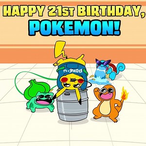 Pokemon is old enough to get wasted! | Dorkly