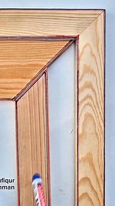 measuring angles on wood of different sizes #fbpro #reels #fyp | Taufiqurrohman