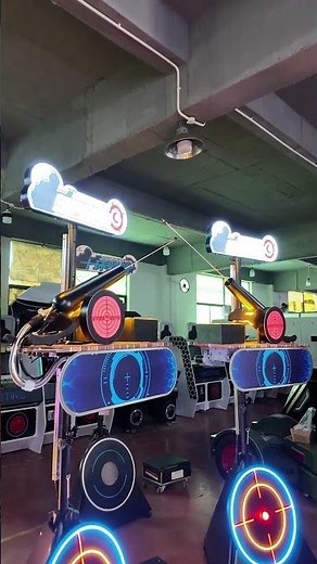 YUTO LED Shooting Training Arcade | Interactive Target Practice Game Machine#Shooting Arcade Machine
