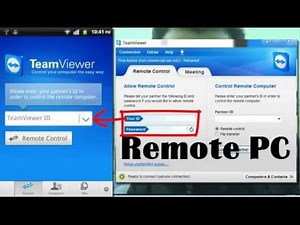 Remote control computer using TeamViewer from PC or Smart Phones @MohamedMoslehG